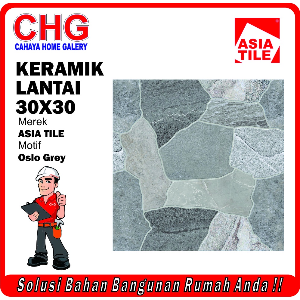 Jual Keramik Lantai Asia Tile X Oslo Series Kw Shopee Indonesia