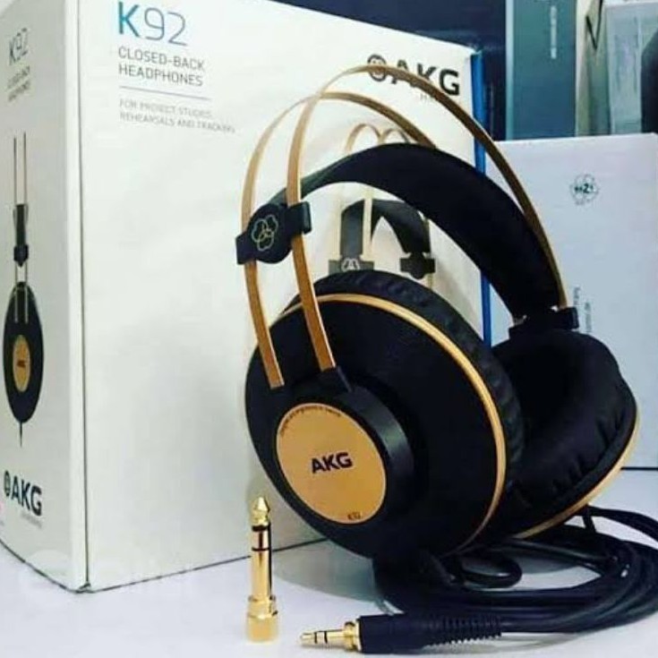 Jual AKG PRO AUDIO K92 OVER EAR CLOSED BACK STUDIO HEADPHONE Shopee