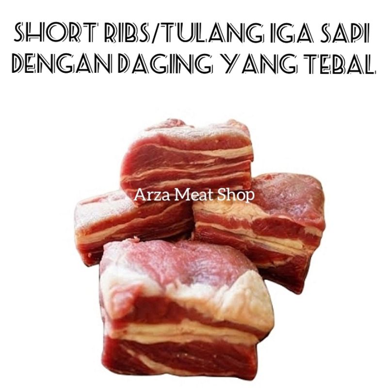 Jual Daging Iga Sapi Kg Iga Shortribs Daging Tulang Iga Sapi Shopee