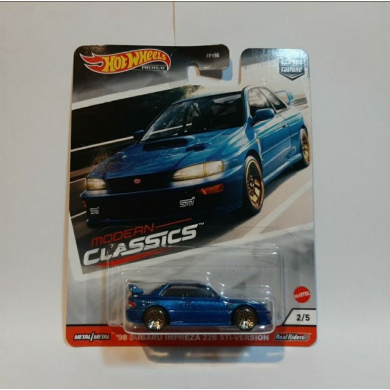 Jual Hot Wheels 98 Subaru Impreza 22B STi Version Modern Classics Premium Shopee Indonesia