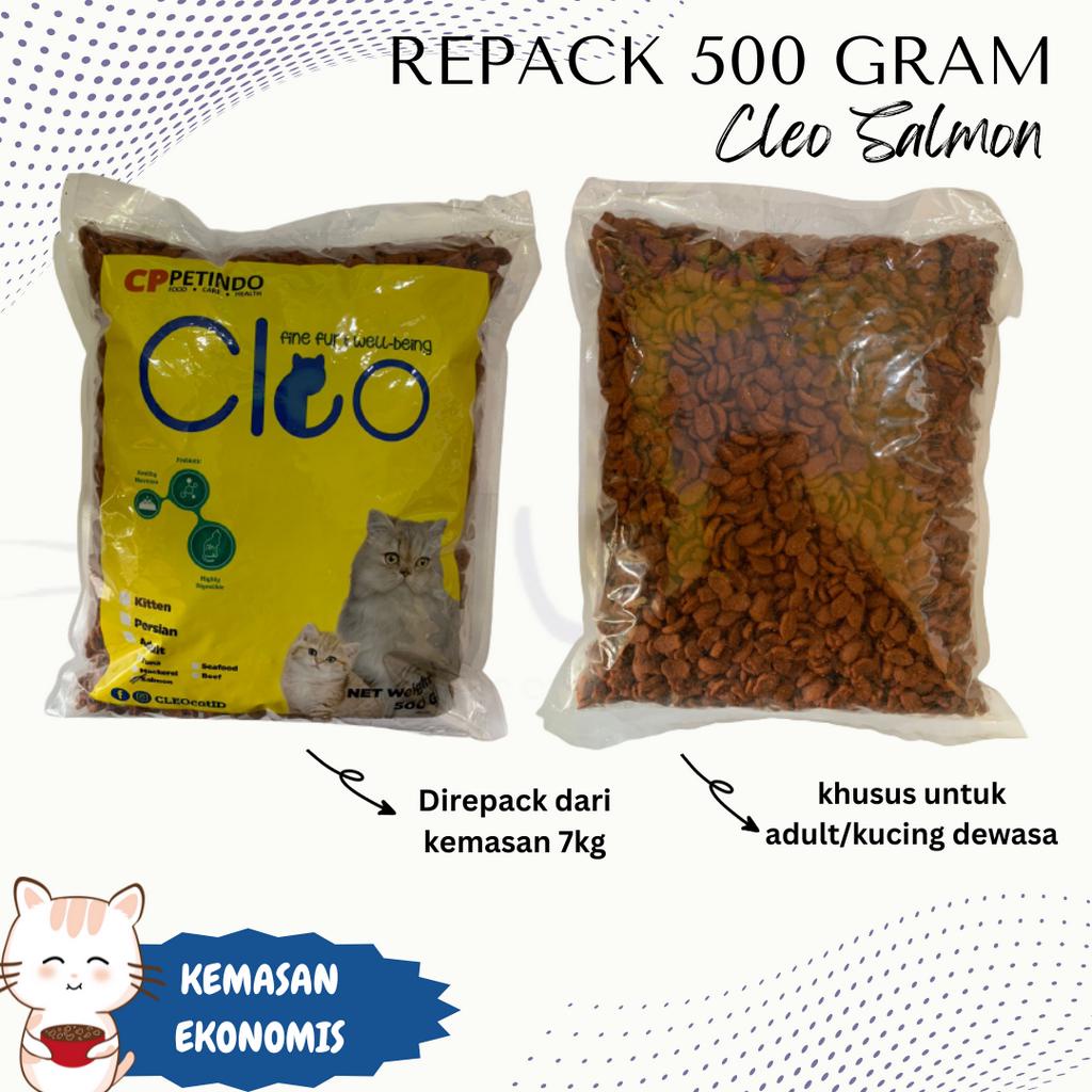 Jual Makanan Kucing Cleo Salmon Repack Gr Gr Gram Catfood