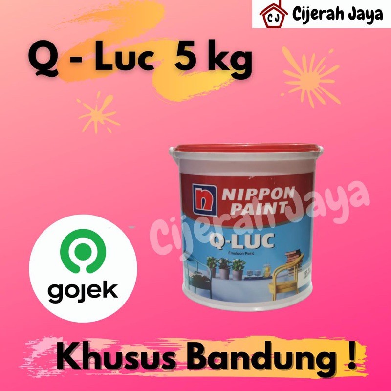 Jual Cat Tembok Qluc Kg Q Luc Galon Shopee Indonesia