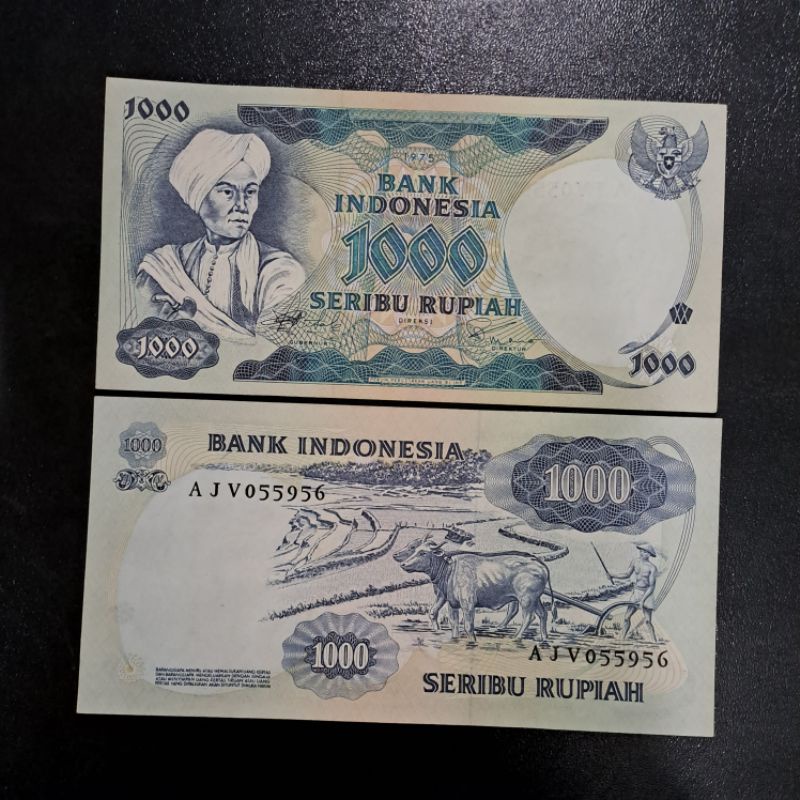 Jual Uang Kuno 1000 Rupiah Diponegoro 1975 Gress Shopee Indonesia