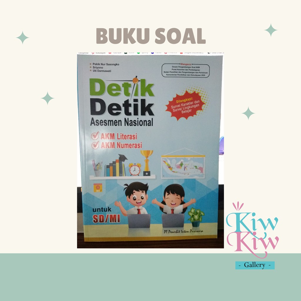 Jual Detik Detik Assesmen Nasional SD MI AKM Numerasi AKM Literasi PT