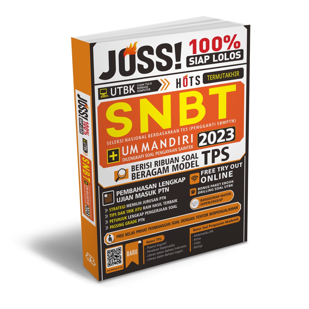 Jual Buku Bp Joss Siap Lolos Utbk Snbt Um Mandiri