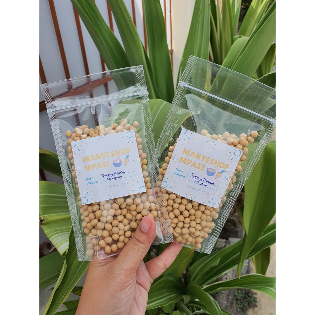 Jual MPASI Kacang Kedelai Organik 100 Gram Shopee Indonesia