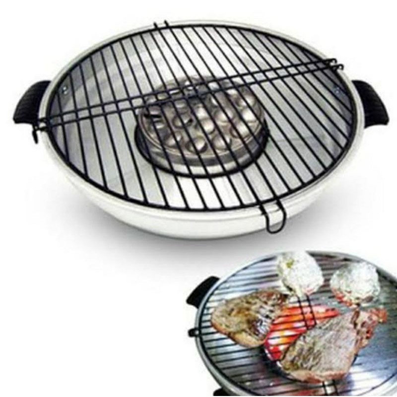 Jual Maspion Fancy Grill Alat Pemanggang Sate Bakso Serbaguna Cm