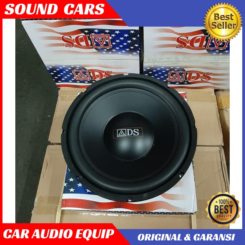 Jual SUBWOOFER ADS AD 122B SUBWOOFER 12 Inch ADS Double Coil Best