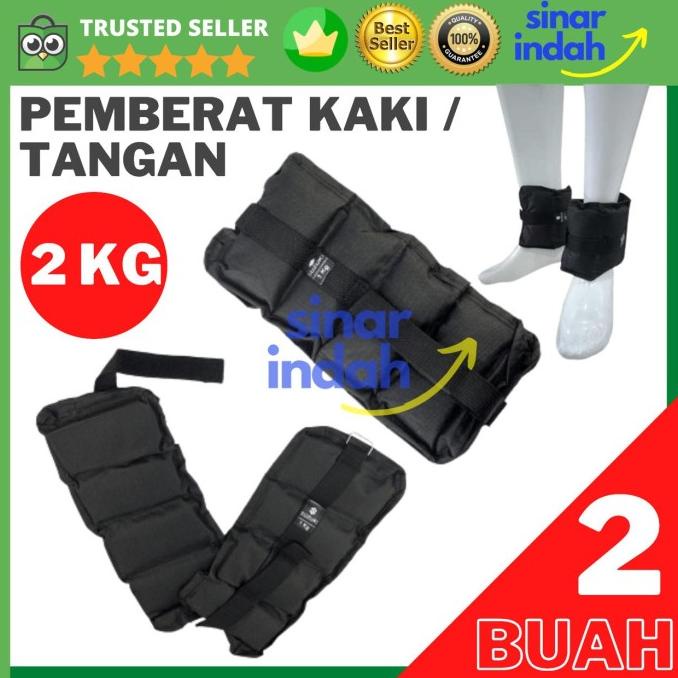 Jual Pemberat Kaki Tangan Kg Pasir Banding Bending Gym Otot Kaki Lari