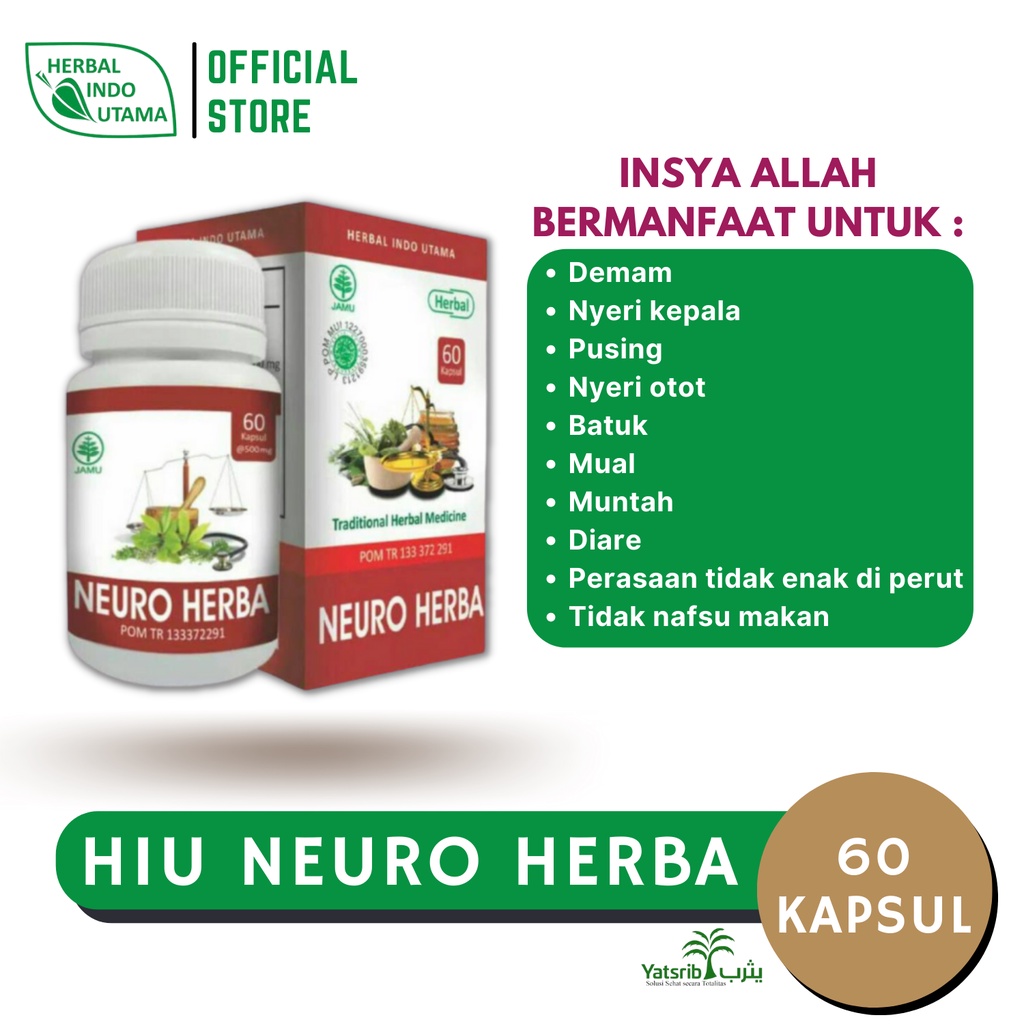 Jual HIU Neuro Herba Herbal Stroke Shopee Indonesia