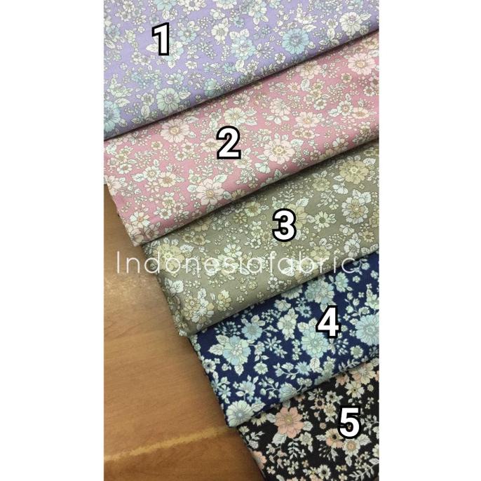 Jual Kain Bahan Katun Jepang Tokai Senko Motif Angela Shopee Indonesia