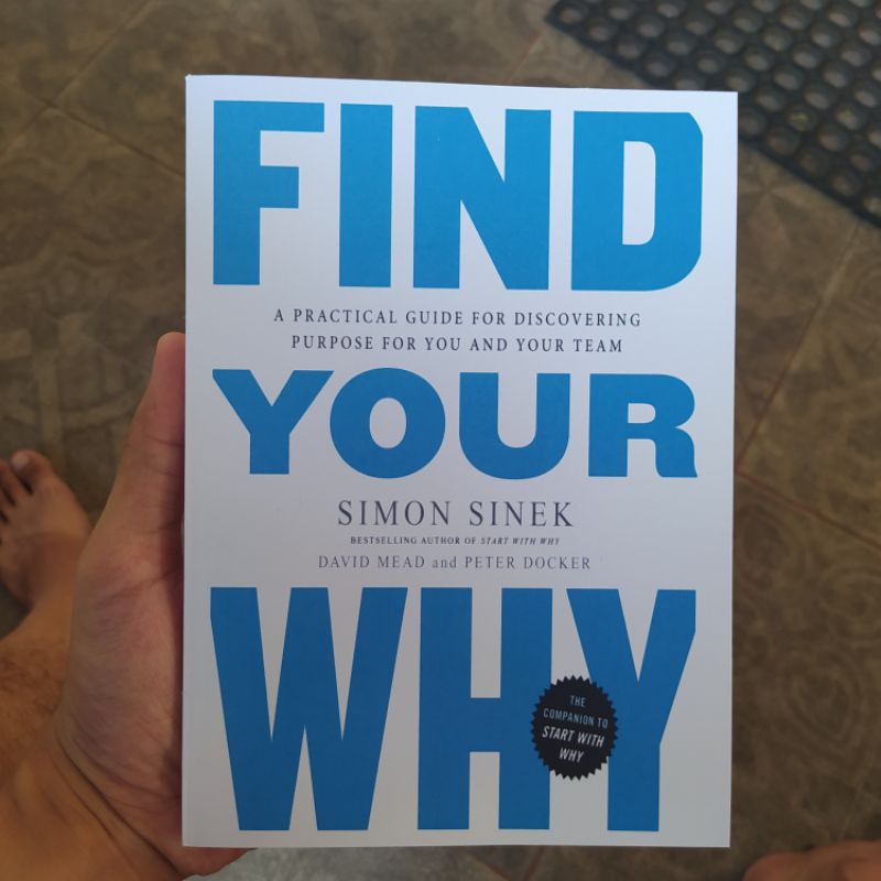 Jual Buku Find Your Why Simon Sinek English Shopee Indonesia