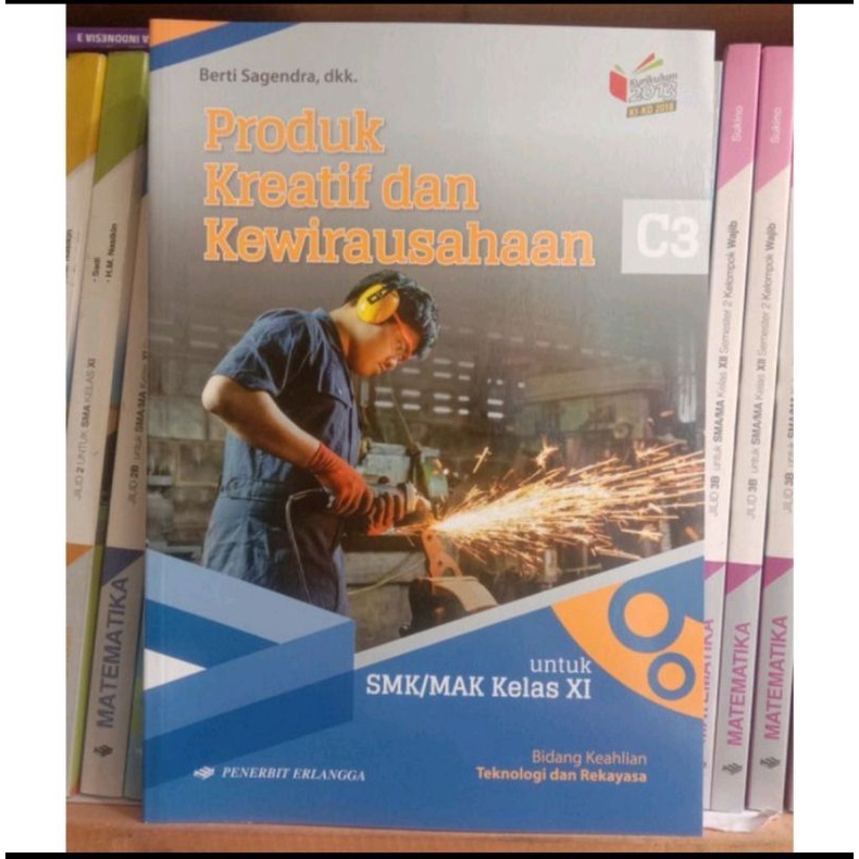 Jual Buku Produk Kreatif Dan Kewirausahaan Kelas XI Erlangga Berti