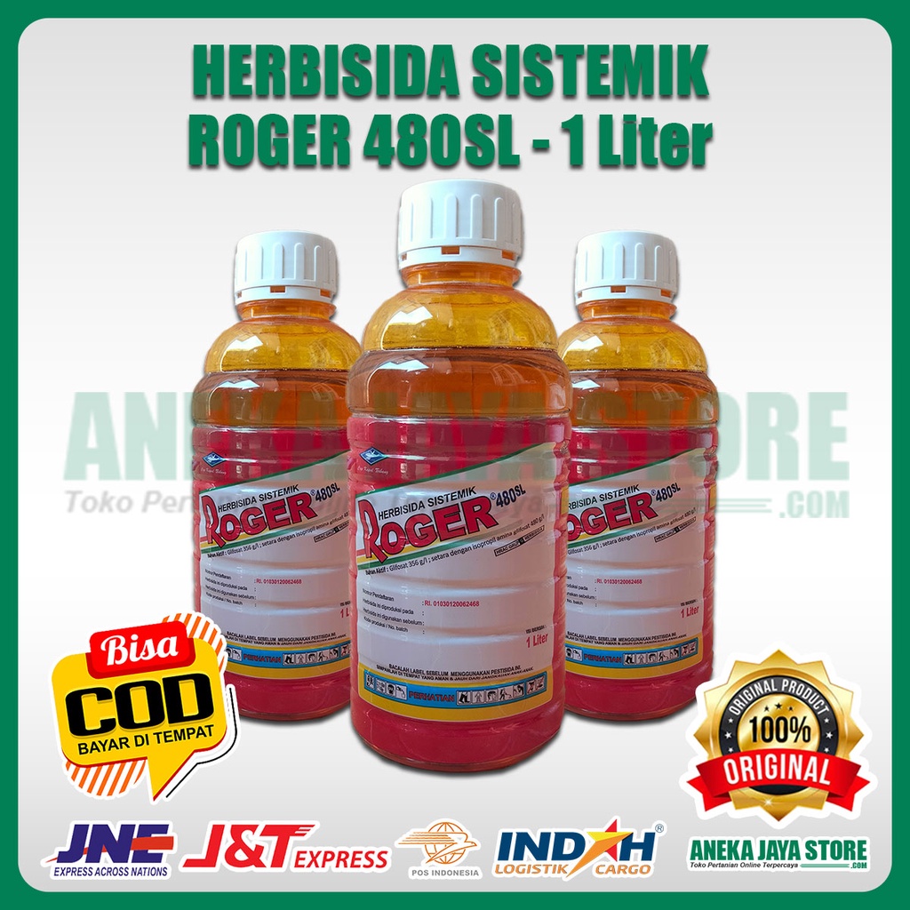 Jual Herbisida Sistemik Roger 480SL 1 Liter Shopee Indonesia