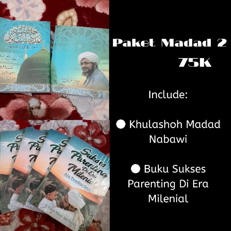 Jual Paket Madad 2 Khulashoh Madad Nabawi Sukses Parenting Di Era