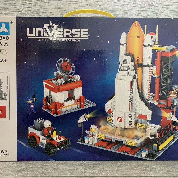 Jual Lego Astronot Pesawat Roket Ruang Angkasa Lego Stasiun Nasa Brick