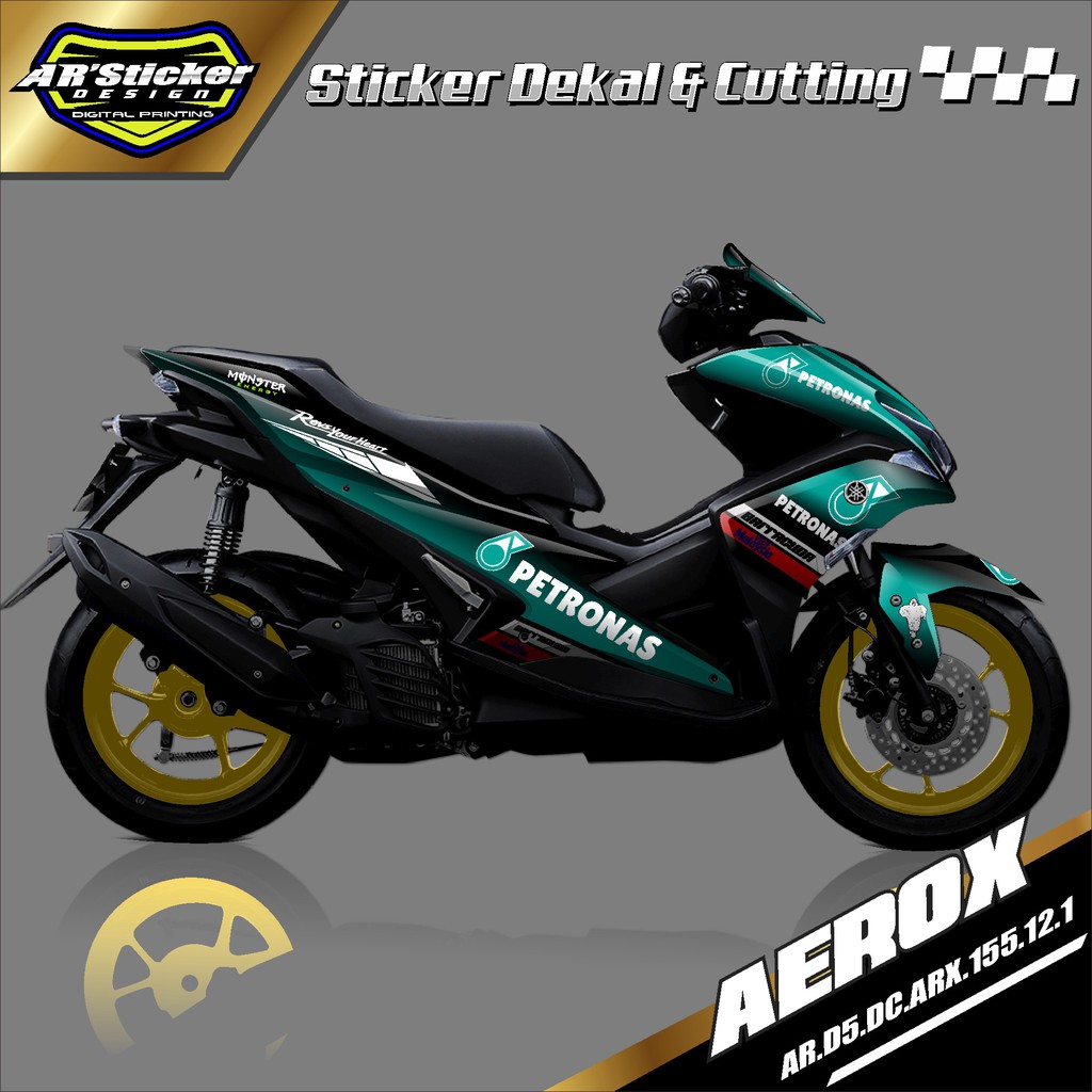 Jual Decal Aerox 155 Full Body Stiker Dekal Aerox Full Body D5 Kode