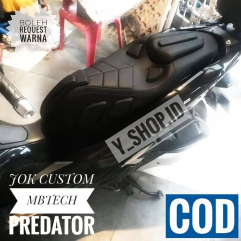 Jual Sarung Kulit Jok Honda Pcx 150 160 Predator Full MBtech Shopee