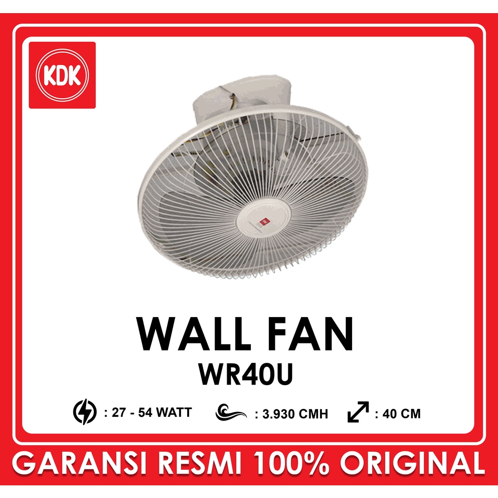 Jual Kdk Auto Fan Inch Wr U Kipas Kipas Ceiling Kipas Angin