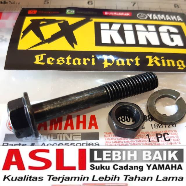 Jual BAUT SET SEGITIGA ATAS JEPITAN AS SHOCKBREAKER DEPAN RK KING LAWAS