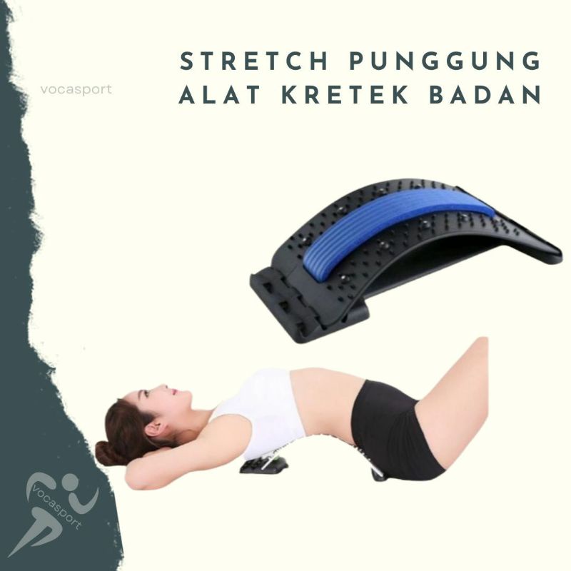 Jual Stretching Spinal Punggung Alat Kretek Badan Terapi Sandaran