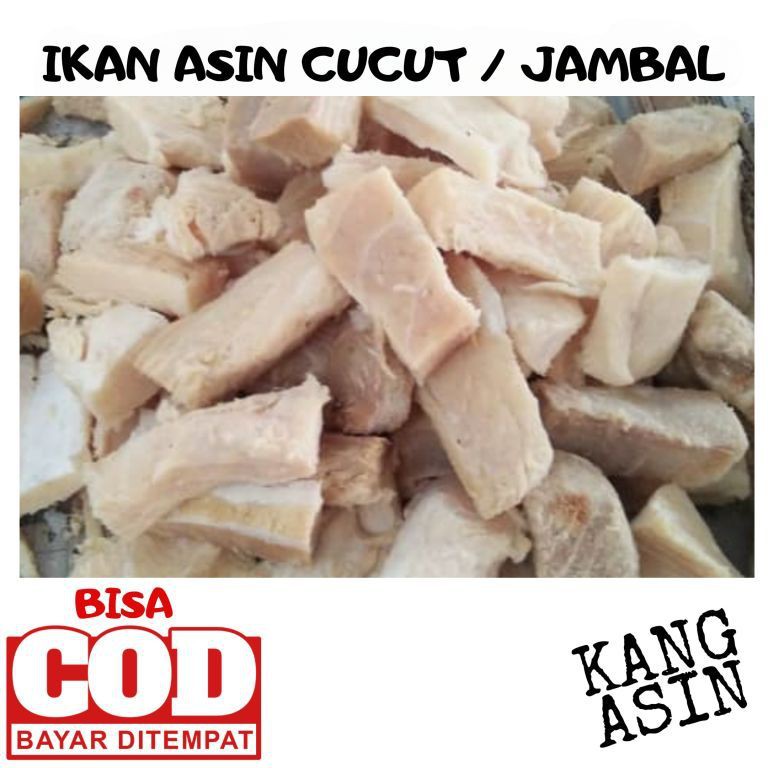 Jual Ikan Asin Cucut Jambal Potong Lauk Pauk Asin Shopee Indonesia