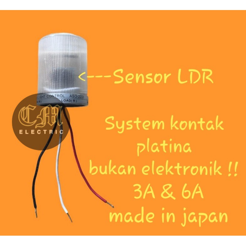 Jual Sensor Cahaya Photo Cell Lumina Made In Japan Shopee Indonesia