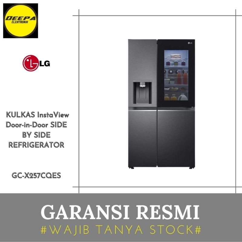 Jual LG GC X257CQES GCX257CQES GC X257 CQES KULKAS InstaView Door In