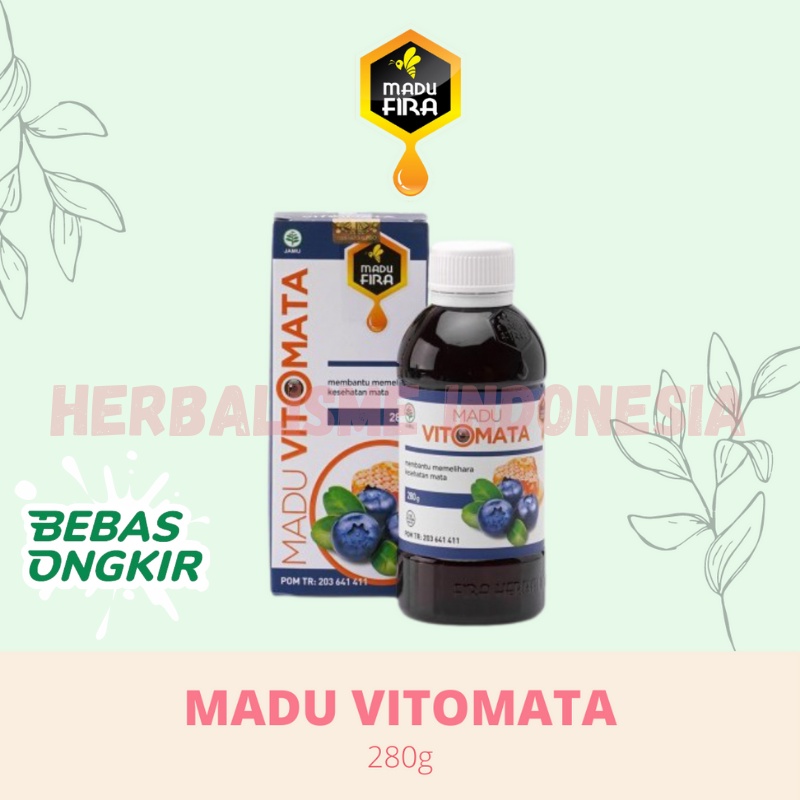 Jual Madu Vitomata Herbal Original Obat Mata Minus Glukoma