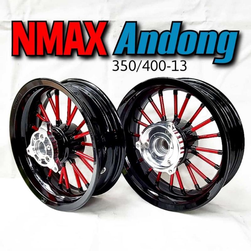 Jual Velg Power Tapak Lebar Nmax Old Type Andong Palang 20 Ring13 350