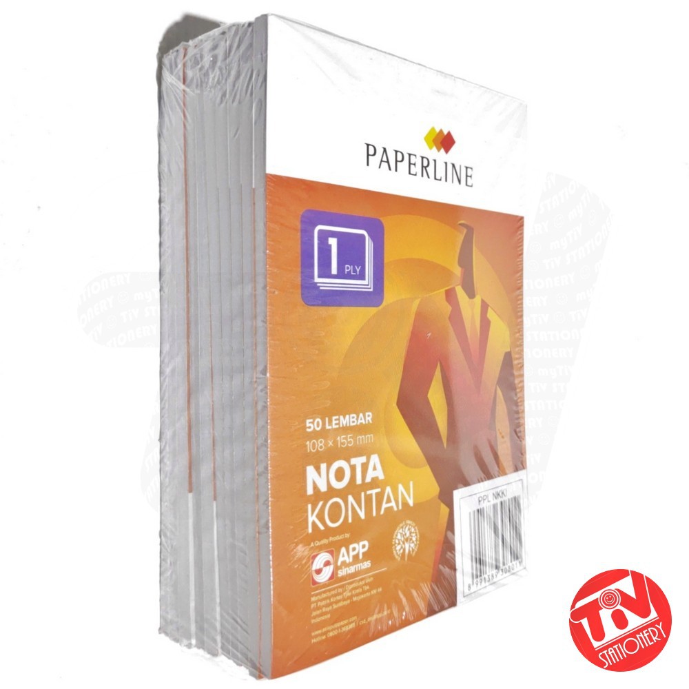 Jual Nota Kontan Paperline Ply Ncr Pack Buku Shopee Indonesia