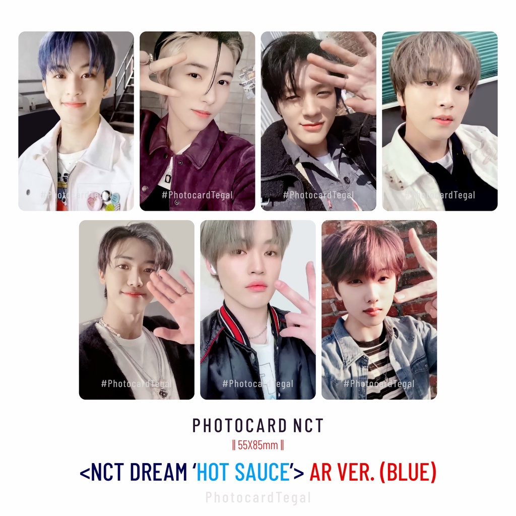 Jual Set Photocards Nct Dream Full Versi Hot Sauce Pingfong Cafe