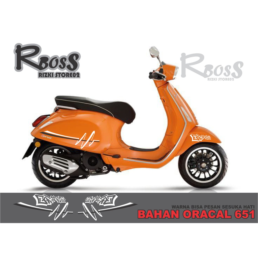 Jual Sticker Vespa Metic Shopee Indonesia