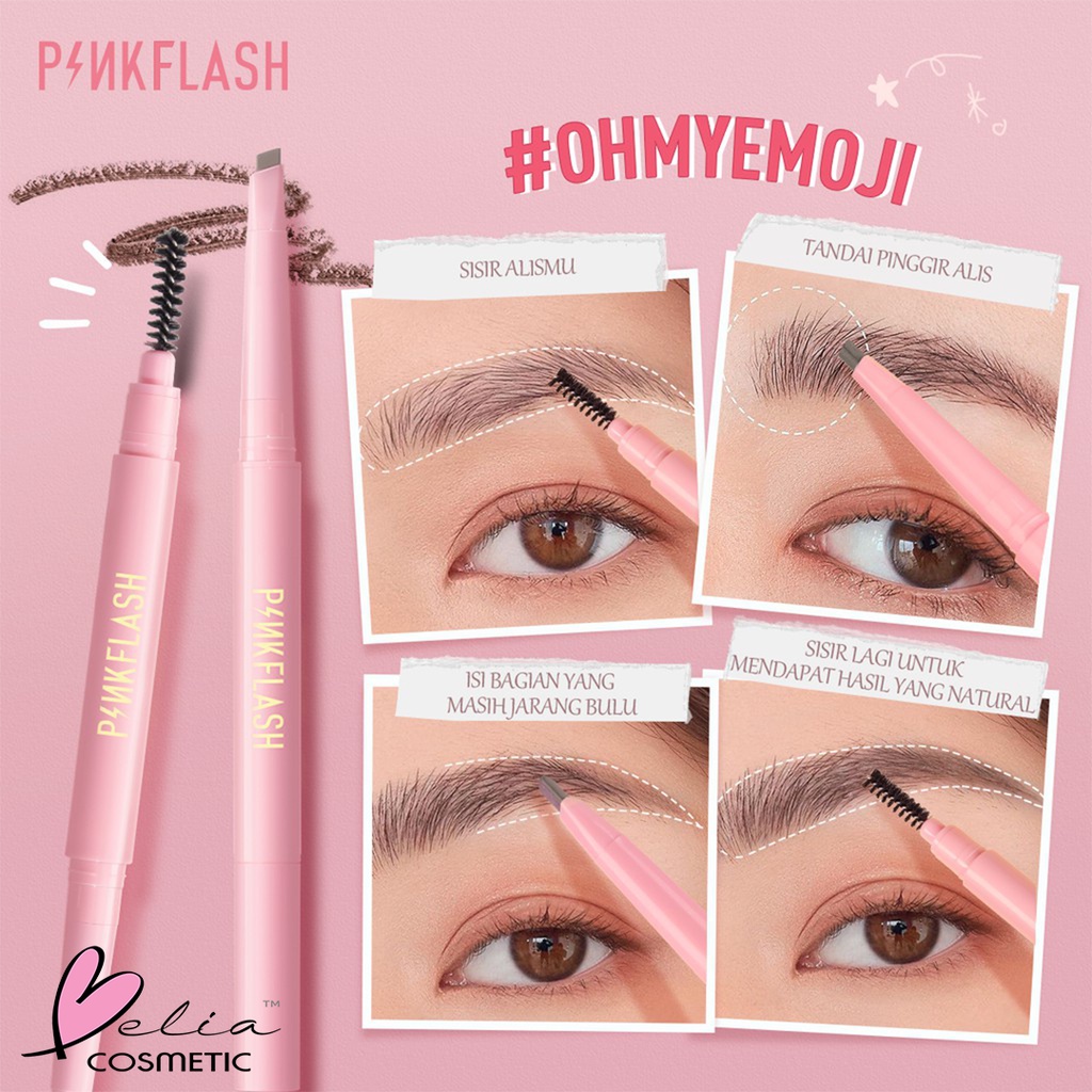 Jual Belia Pinkflash Waterproof Auto Eyebrow Pencil Pensil Alis Eye