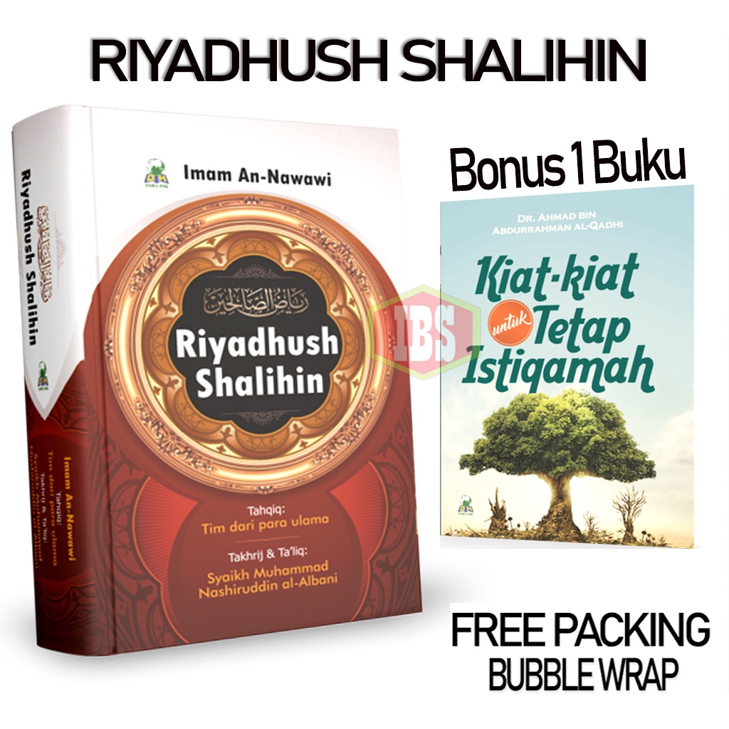 Jual RIYADHUSH SHALIHIN RIYADHUS SHALIHIN DARUL HAQ Free 1 Buku Kiat