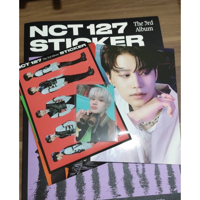 Jual Album NCT127 STICKER PHOTOBOOK PC JUNGWOO TEROPONG UNSEALED