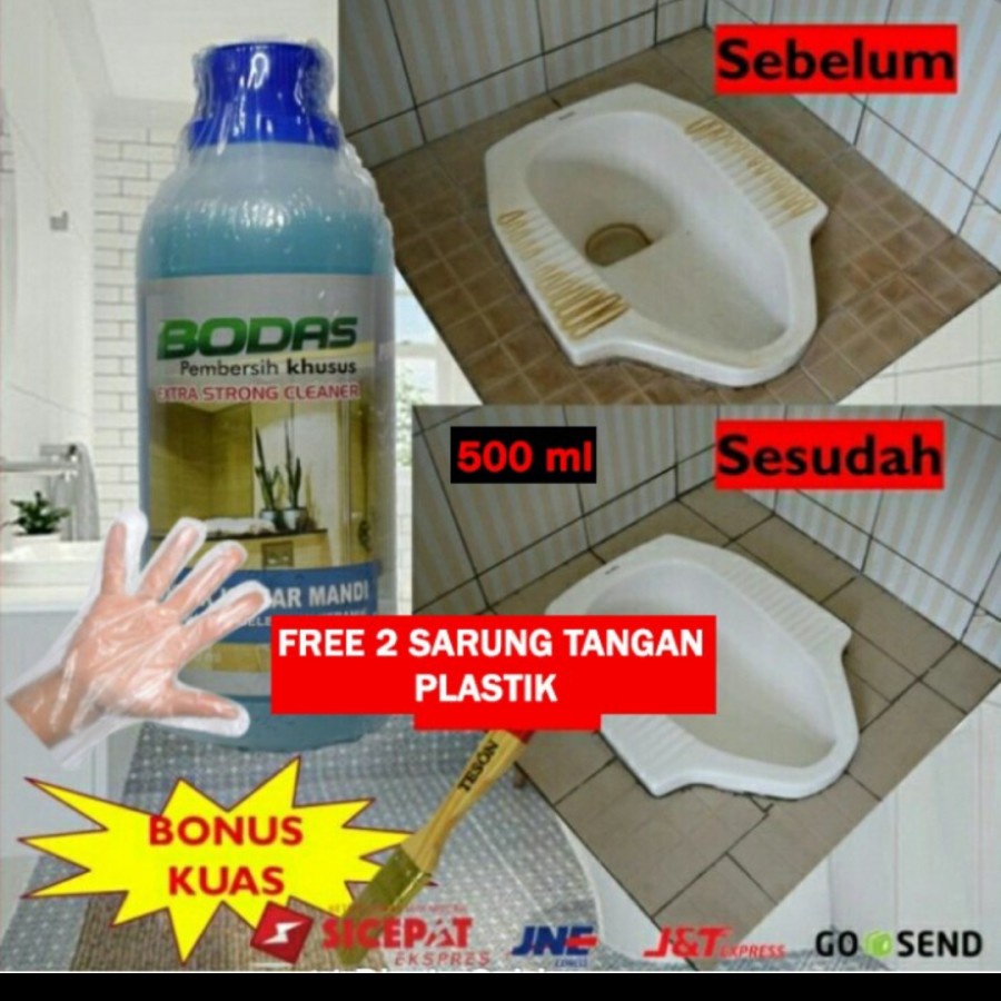 Jual Pembersih Lantai Kamar Mandi Bodas Pembersih Toilet Isi Ml