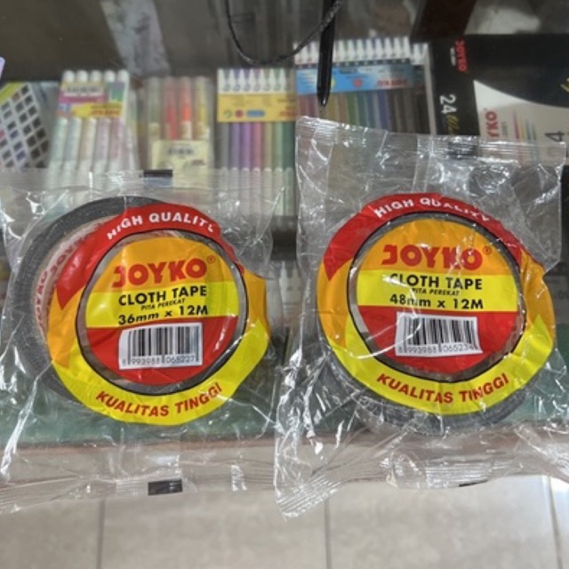 Jual Cloth Tape Joyko Lakban Kain Lakban Jilid Solatip Kain