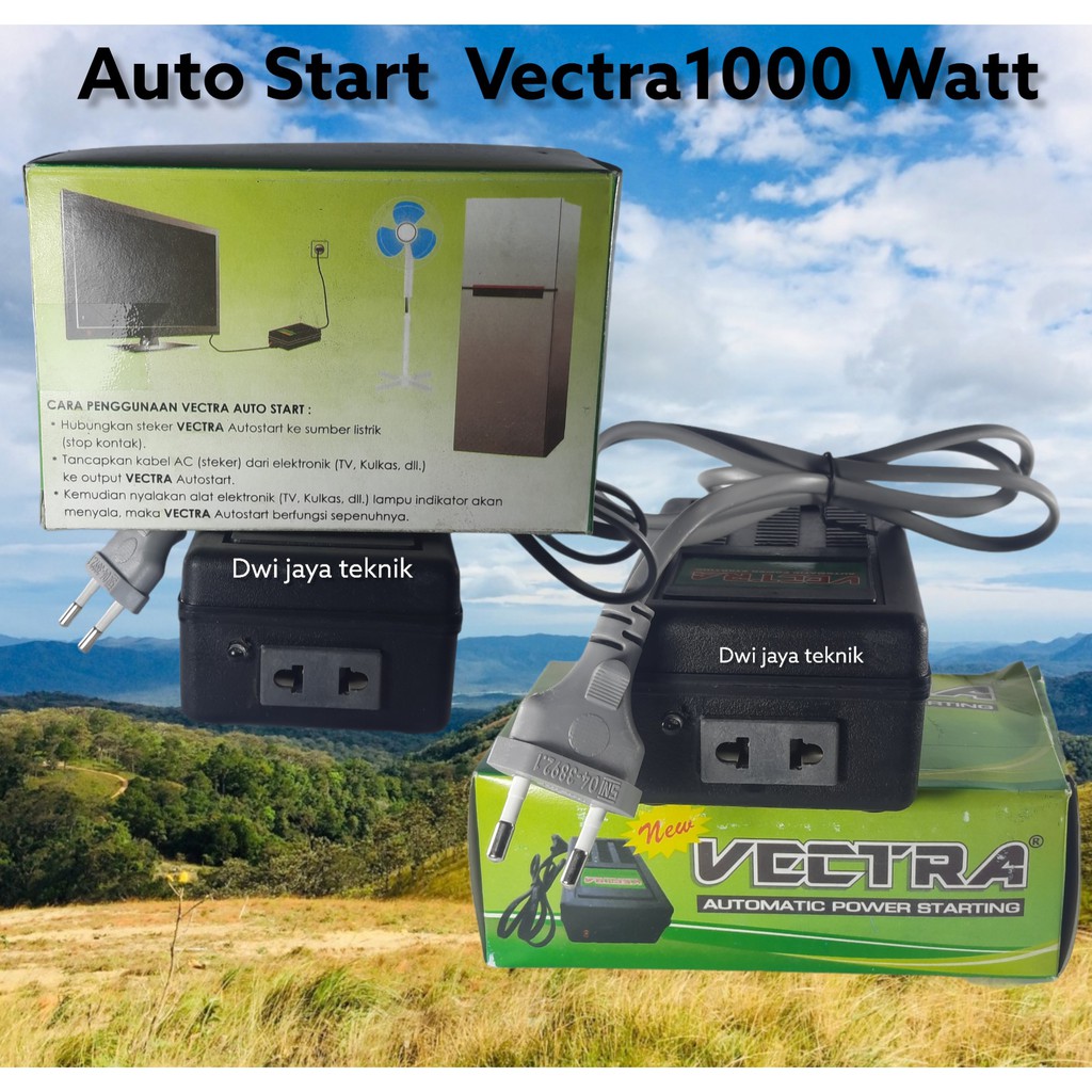 Jual AUTO START Power Starting Vectra 3500 Watt Slow Start Soft Start