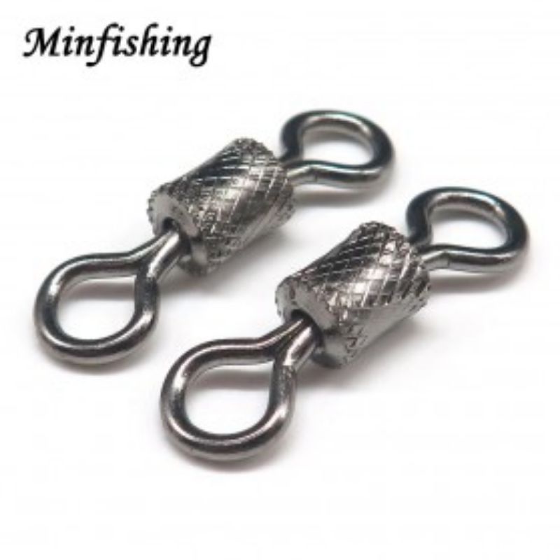 Jual Kili Kili Rolling Swivel Fishing Hook Ukuran 12mm 50 Pcs