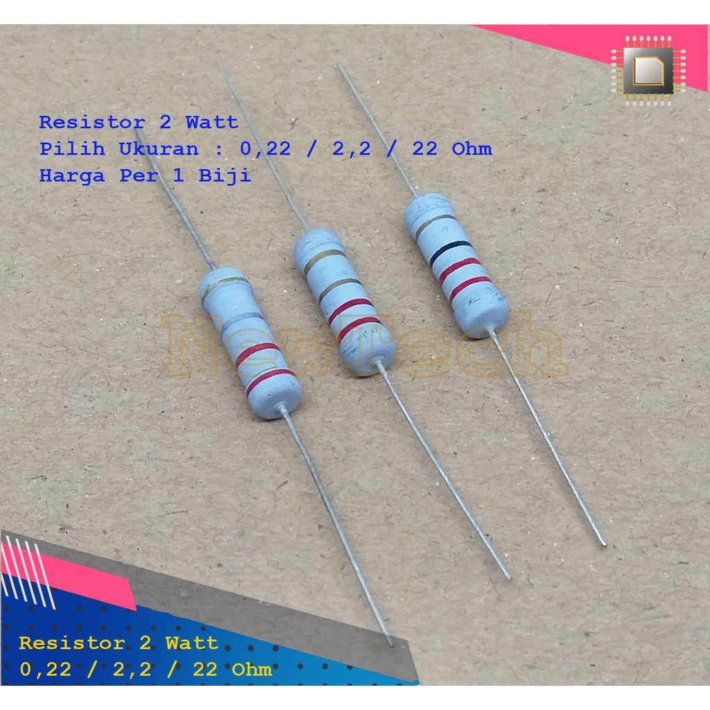 Jual Resistor W Ohm W Watt Watt Shopee