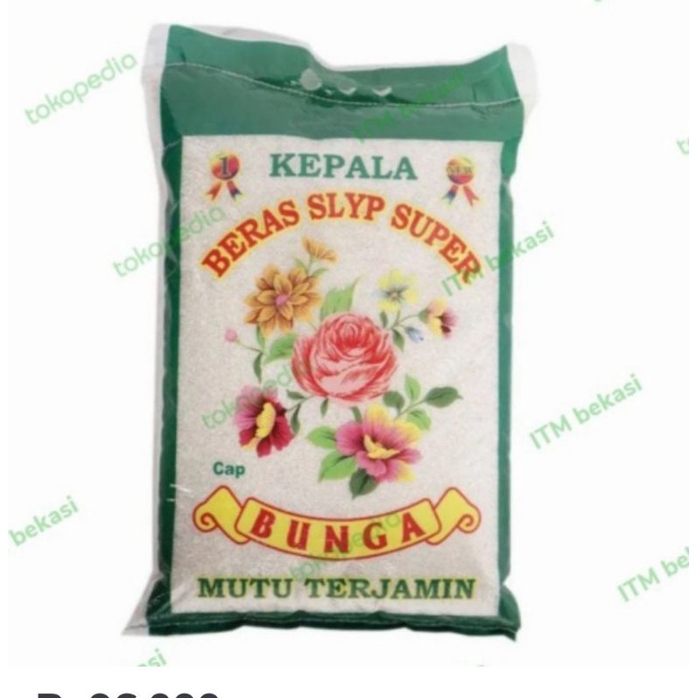 Jual Beras Kepala Slyp Super Bunga 10kg Shopee Indonesia