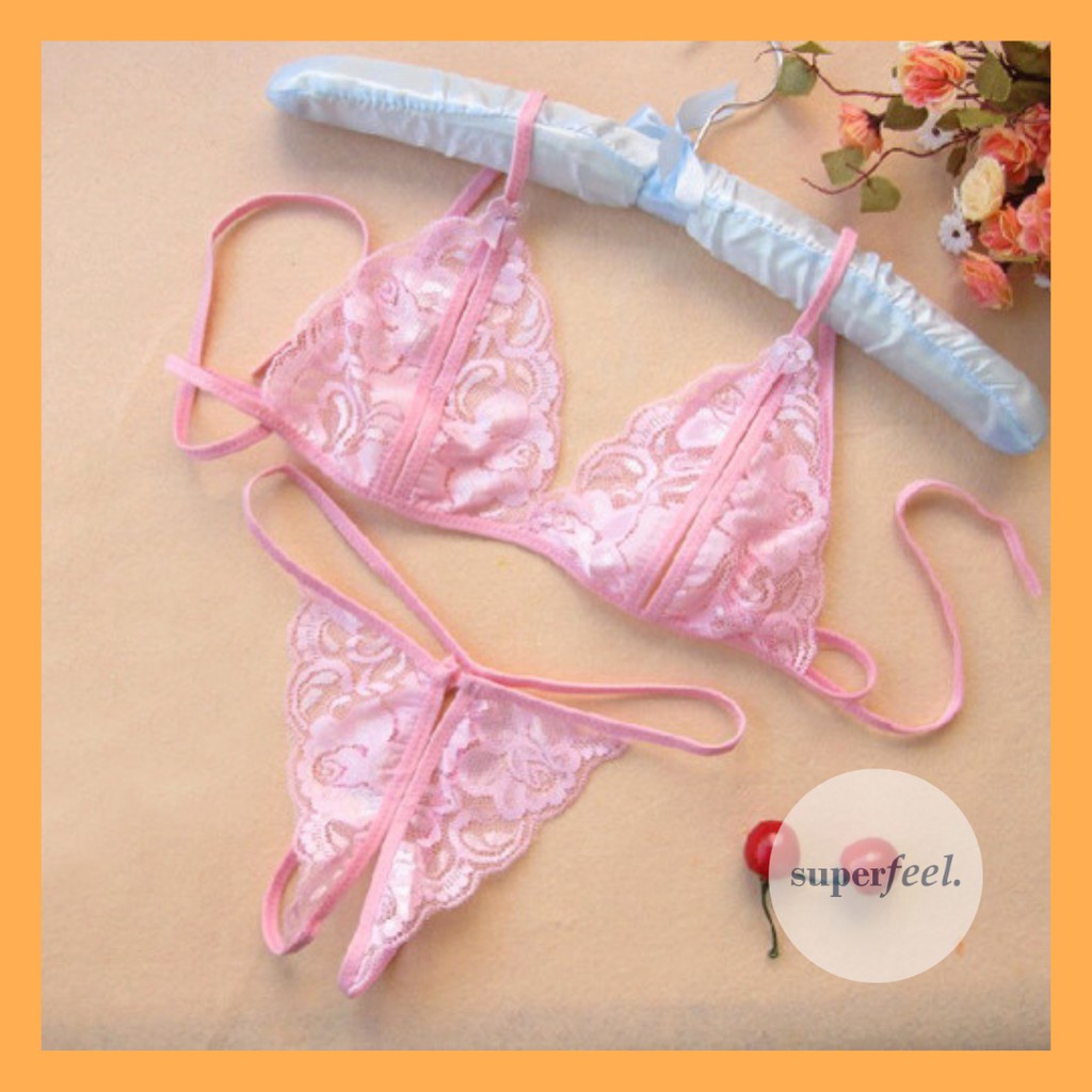 Jual SFL JAPANESE BRA SET LINGERIE WANITA BROKAT SEXY BH DENGAN KOLOR