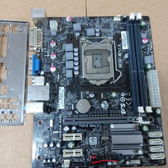 Jual Mobo Ecs H H M Socket Lga Ddr Onboard Vga Shopee Indonesia