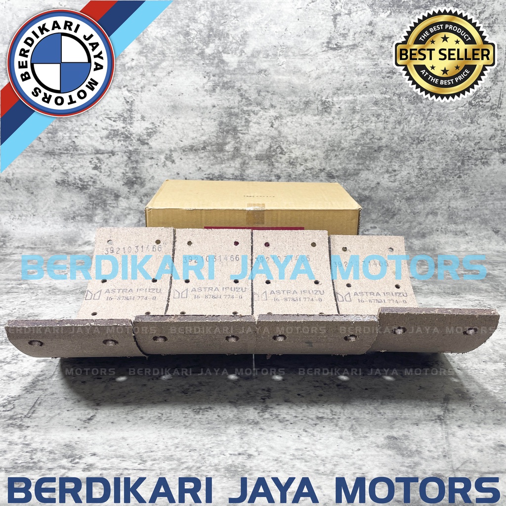 Jual BRAKE LINING KIT FRONT BRAKE KAMPAS REM DEPAN BELAKANG ISUZU ELF