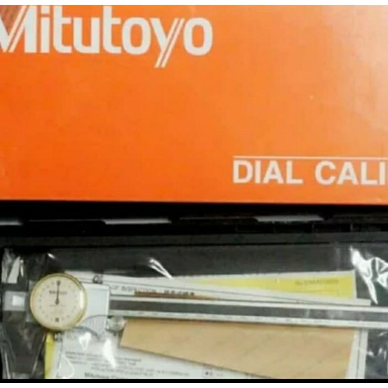 Jual Mitutoyo Dial Caliper 6 Inch Sigmat Jangka Sorong Analog Shopee