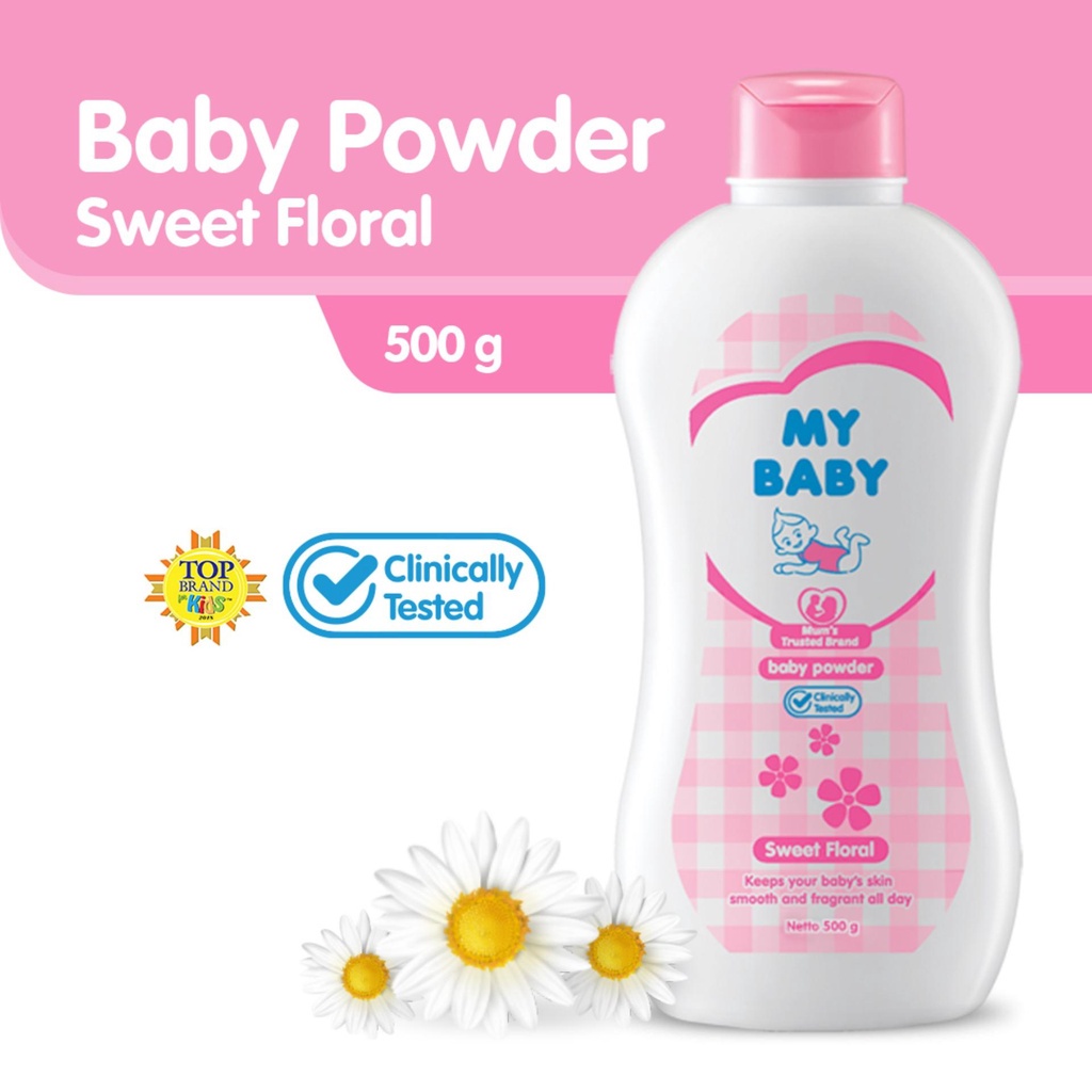 Jual My Baby Powder Sweet Floral G Bedak Bayi Exp