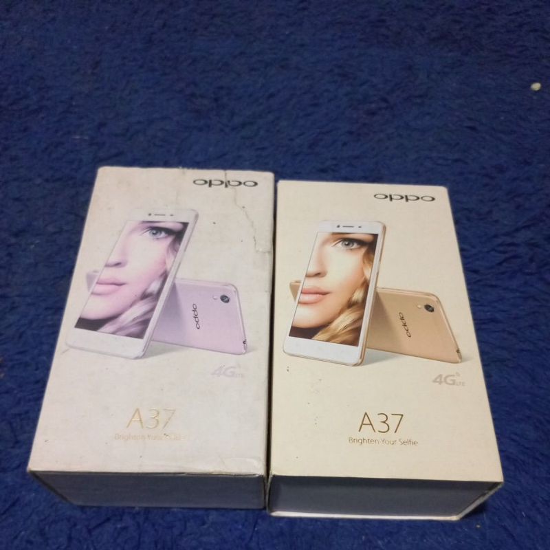 Jual DUS BOX Atau KOTAK HP Oppo A37 Lengkap Sama Buku Panduan Ori