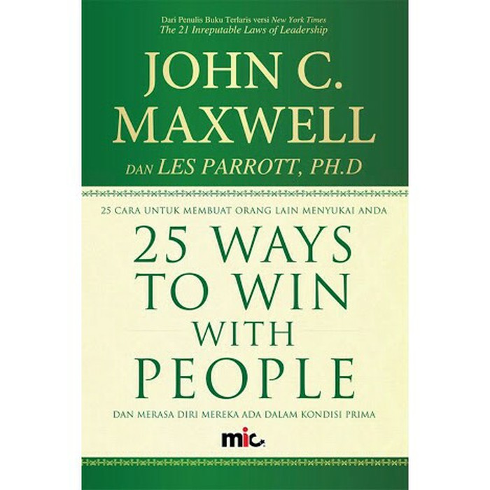 Jual Buku Ways To Win With People John C Maxwell Shopee Indonesia