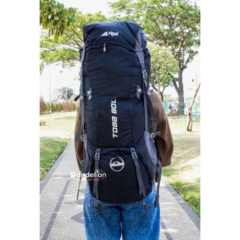 Jual Tas Gunung Atau Carrier Arei Rei Toba 80L Original Include Rain